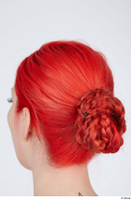  Groom references Lady Winters  004 braided hair hair bun head red long hair 0004.jpg
